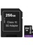 256GB Class 10 Micro Sd Hafıza Kartı + Sd Adaptör – Yüksek Hızlı Veri Transferi 1