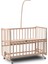 Comfymax Sallanır Anne Yanı Doğal Ahşap Beşik ve Uyku Seti - 60X120 cm 7