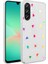 Galaxy A26 Kılıf Şeffaf Figürlü Zore Folk Sert Kapak - Kalp 1