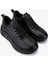 Erkek Hakiki Deri Siyah Deri Sneakers & Spor Ayakkabı 381 21178 Erk Ayk Y25 Sıyah Dr 2