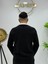 Erkek Yeni Sezon Parçalı Regular Kalıp Fermuarlı Sweatshirt Tüylenme Renk Solması Yapmaz 3
