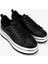 Erkek Hakiki Deri Siyah Sneakers & Spor Ayakkabı 381 21618 Erk Ayk Y25 Sıyah Mat 2