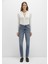 Cindy Mid Mavi Kadın Jean Pantolon M100277-90498 4