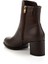 Kahve Hakiki Deri Kadın Bot & Bootie K02208020903 3