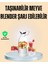 Msa-Shop 1200MAH Şarjlı, Hafif ve Pratik Taşınabilir Blender 1