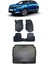 Peugeot 3008 3D Paspas 3D Alt Bagaj Havuzu 2016-2020 Arası Siyah Set 1