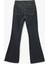 Yüksek Bel Ispanyol Paça Dar Kesim Jean Pantolon - Flare Jeans 2
