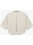 Krep Kumaş 3/4 Kollu Oversize Gömlek 2