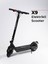 X9 Elektrikli Scooter - Çıkartılabilir Bataryalı Max 850W Katlanabilir Scooter 2