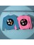 Unisex, 100% Koton, Çocuk, Oversize, Janti Fox Patchleriyle Tasarlanabilir Pembe Sweatshirt 3