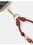 Cord Bead Telefon Charmı Bordo 2