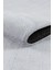 Açık Gri Oval Kesme Yumuşak Kaymaz Taban Kalın Peluş Yıkanabilir Mutfak Oturma Odası Halı Yolluk 2