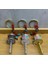 Metal Feng Shui Şans Çarkı Anahtarlık ALK4458 1