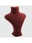 Ds-Derin 28 cm Manken Anfora Kumaş-Bordo 1