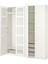 Pax Gardırop, Beyaz-Buzlu Cam, 200X38X236 cm 1
