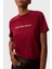 % 100 Pamuk Regular Fit Bisiklet Yaka Logolu T Shirt LV047C912GWFK Bayan T Shirt LV047C912G Wfk 5