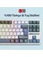 F87 Pro Mekanik Rgb Tkl Graywood V4 Switch Kablosuz Makrolu Hot Swap Türkçe Q Klavye Mavi 5