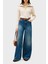 % 100 Yün Relaxed Fit Yarım Fermuarlı Dik Yaka Örgü Kazak Bayan Kazak WW0WW46425 Adk 2