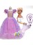 Rapunzel Peruklu Kostüm Seti 1