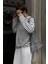 Beyaz Çizgili Sweatshirt MG2572 1