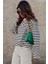 Beyaz Çizgili Sweatshirt MG2572 3