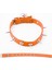 Dokuma Çivili Köpek Boyun Tasması - 4*70 cm - Turuncu 1