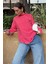 Kırmızı Çizgili Sweatshirt MG2572 3