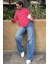 Kırmızı Çizgili Sweatshirt MG2572 5
