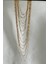 Altın Rengi Çok Katlı Gösterişli Işıltılı Zincir Kolye (40CM-95CM) 4