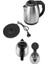 Msa-Shop Elektrikli Paslanmaz Çelik Su Isıtcı Çelik Kettle 1.8 Lt. Uzun Ömürlü 1