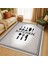 Gri Kitchen Yazılı Dekoratif Mutfak Halısı – Kaymaz ve Yumuşak 3