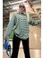 Yeşil Çizgili Sweatshirt MG2572 3