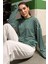 Yeşil Çizgili Sweatshirt MG2572 4
