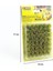7043 Çim Öbekleri, Sarı Flok Çiçekler, Mini Set Xl, 42 Adet, 9 mm Diorama Malzemesi 4