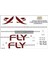 DAT01062 1/144 Ölçek, Fly Air, Md-83, Şema-1, Dekal Çıkartma 1