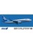 37 10737 1/200 Ölçek, Boeing 737-800 Ana (Triton Blue), Yolcu Uçağı Plastik Model Kiti 1