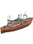 HP001 68080 1/250 Ölçek, Antarctica Observation Ship Soya (Antarctica Observation 2nd Corps), Plastik Model Kiti 3