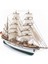 15003 1/95 Ölçek, Gorch Fock, 95 Cm. Yelkenli Alman Askeri Eğitim Teknesi, Ahşap Model Kiti 3