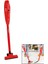 Kırmızı Elektrikli Dik Süpürge 800W CS-1200, Pratik ve Güçlü Temizlik Sağlar. 1