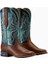 Round Up Kadın Western Bot, Dar Kesim, Tam Deri ve All Day Konfor 2