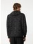 Kapişonlu Göğsü Fermuar ve Garni Detaylı Kamuflaj Sweatshirt 4