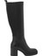 Siyah Hakiki Deri Kadın Klasik Çizme - K24K1CM67628-A23 3