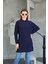 Tesettür Extra Uzun Tunik -Lacivert 1
