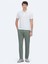 Beyaz Desenli Polo Yaka T-Shirt 2