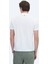 Beyaz Desenli Polo Yaka T-Shirt 5