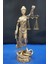 Themis Adalet Tanrıçası Heykeli – 30 cm Avukatlar Için Dekoratif Biblo, Ev & Ofis Aksesuarı Altın 1