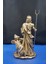 Hades Heykel Biblo Tasarım – 25 cm Mitolojik Obje Hediyelik Eşya Ev Dekor Altın 4