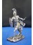 Mitolojik Tasarım Achilles (Aşil) - Ev Ofis Dekoratif Hediyelik Aksesuar (28 Cm) Gümüş 2