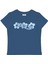 Fleurs Baskılı Baby Tee Crop Top 1