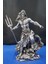 Mitolojik Tasarım Poseidon - Ev Ofis Dekoratif Hediyelik Aksesuar (26 Cm) Gümüş 1